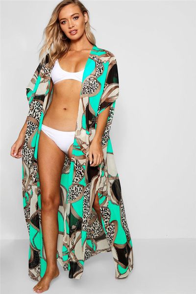 women's swimwear women long print beach cover ups kimono cardigan pareos de playa mujer beachwear plus size bikini cover-ups robe, White;black
women's swimwear women long print beach cover ups kimono cardigan pareos de playa mujer beachwear plus size bikini cover-ups robe, White;black