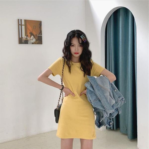 summer korean version of womens dress the mid length student fashion skirt, Black;gray
summer korean version of womens dress the mid length student fashion skirt, Black;gray