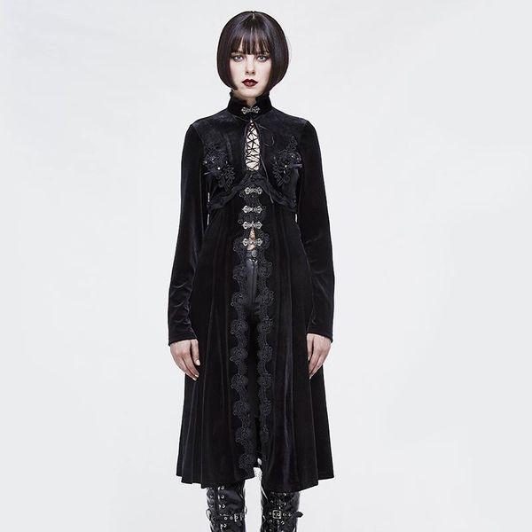 women's wool & blends gothic vintage winter jacket women black long dress coat neck tie hallow out
women's wool & blends gothic vintage winter jacket women black long dress coat neck tie hallow out