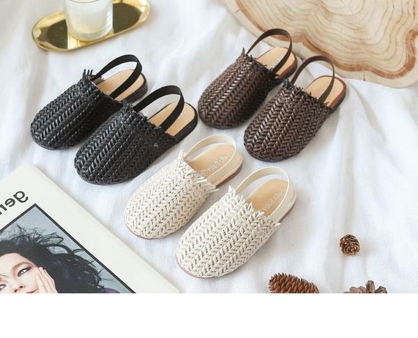 slipper children' shoes girls sandals woven children soft bottom breathable princess fashion, Black;grey
slipper children' shoes girls sandals woven children soft bottom breathable princess fashion, Black;grey