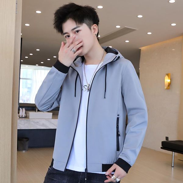men's jackets jacket 2021 spring and autumn fashion brand hooded wear winter korean casual coat, Black;brown
men's jackets jacket 2021 spring and autumn fashion brand hooded wear winter korean casual coat, Black;brown