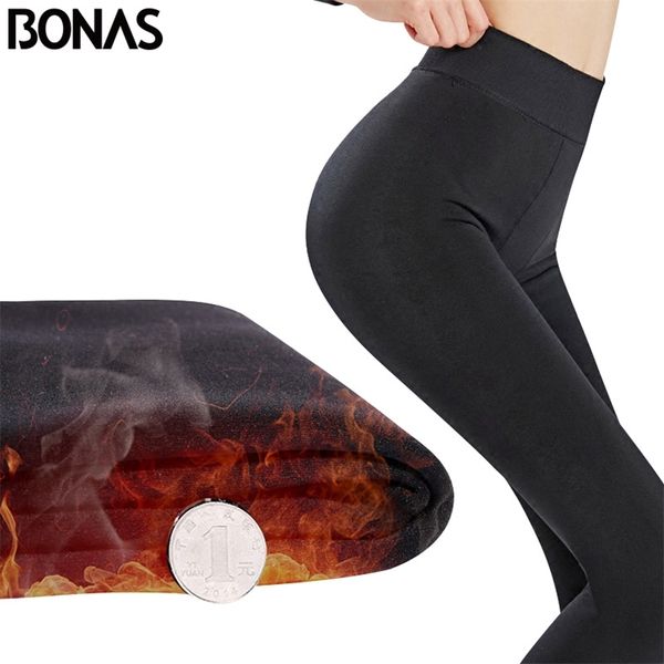 bonas 2pcs women warm leggings fitness soft comfortable leggins female velvet plus size elasticity winter 211215, Black
bonas 2pcs women warm leggings fitness soft comfortable leggins female velvet plus size elasticity winter 211215, Black