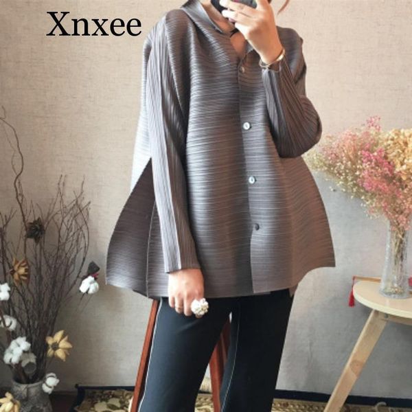 women's trench coats xnxee 2021 summer fashion stand collar batwing sleeves pleated single breasted loose shirt female blouse, Tan;black
women's trench coats xnxee 2021 summer fashion stand collar batwing sleeves pleated single breasted loose shirt female blouse, Tan;black