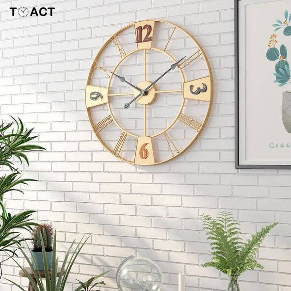 wall clocks 60cm large vintage metal clock modern design retro black iron art for home livingroom decor hanging watch
wall clocks 60cm large vintage metal clock modern design retro black iron art for home livingroom decor hanging watch
