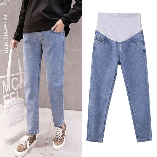 maternity bottoms 8809# spring autumn denim cotton maternity jeans elastic waist belly harem pants for pregnant women loose pregnancy trouse, White
maternity bottoms 8809# spring autumn denim cotton maternity jeans elastic waist belly harem pants for pregnant women loose pregnancy trouse, White