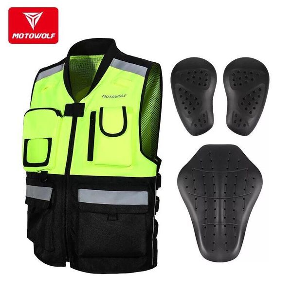 men's vests motomolf motorcycle reflective/additional ce protector vest motorbike safty clothes moto warning high visibility, Black;white
men's vests motomolf motorcycle reflective/additional ce protector vest motorbike safty clothes moto warning high visibility, Black;white