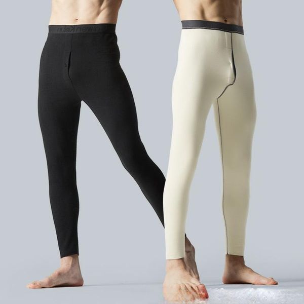 men's thermal underwear long trousers seamless pants autumn and winter plus velvet thick thin cotton wool tight-fitting underpants, Black;white
men's thermal underwear long trousers seamless pants autumn and winter plus velvet thick thin cotton wool tight-fitting underpants, Black;white