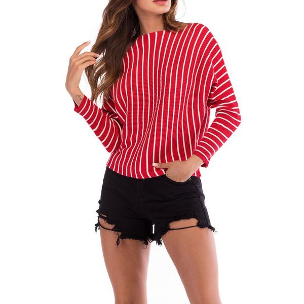women's hoodies & sweatshirts womail 2021 women striped o neck long sleeve knitted sweater casual regular pullovers amazing cute red cl, Black
women's hoodies & sweatshirts womail 2021 women striped o neck long sleeve knitted sweater casual regular pullovers amazing cute red cl, Black
