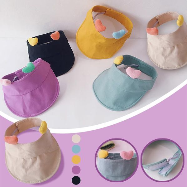 caps & hats baby kids solid heart decoration summer hat outdoor sun protection accesorios children boys girls casual empty top, Yellow
caps & hats baby kids solid heart decoration summer hat outdoor sun protection accesorios children boys girls casual empty top, Yellow