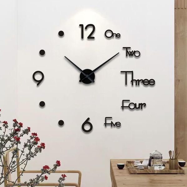wall clocks diy acrylic mirror clock big quartz watch still life modern watches living room home decoration silver 3d sticker
wall clocks diy acrylic mirror clock big quartz watch still life modern watches living room home decoration silver 3d sticker