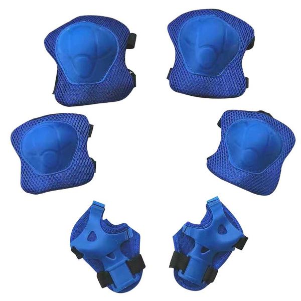 elbow & knee pads 6 pieces/set kids protective gear sports wrist for skating skateboard biking, Black;gray
elbow & knee pads 6 pieces/set kids protective gear sports wrist for skating skateboard biking, Black;gray