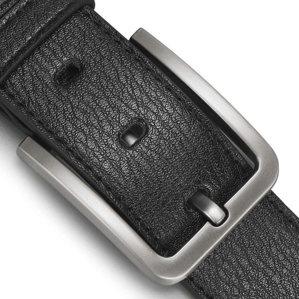 belt yiban pin buckle super fiber youth leather pants with men's belt, Black;brown
belt yiban pin buckle super fiber youth leather pants with men's belt, Black;brown