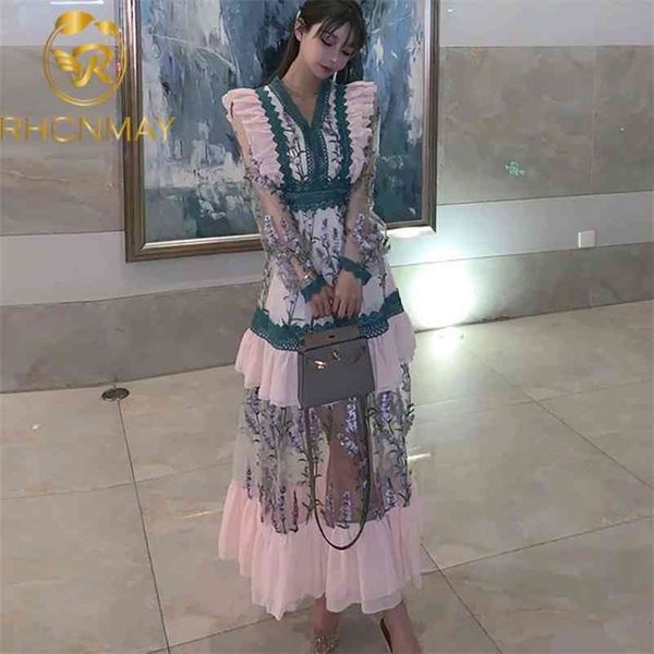 summer french v-neck style dress female embroidery stitching retro long bohemia fashion hollow out mesh vestidos 210520, Black;gray
summer french v-neck style dress female embroidery stitching retro long bohemia fashion hollow out mesh vestidos 210520, Black;gray