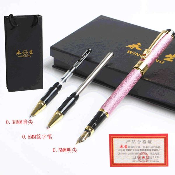 the pen yongsheng 1116 three nibs office business dark bright point pearl gift pen set
the pen yongsheng 1116 three nibs office business dark bright point pearl gift pen set