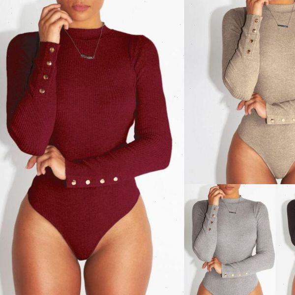 bodysuit slim stretch solid womens jumpsuits button long sleeve body bodysuits black gray rompers jumpsuit, Black;white
bodysuit slim stretch solid womens jumpsuits button long sleeve body bodysuits black gray rompers jumpsuit, Black;white