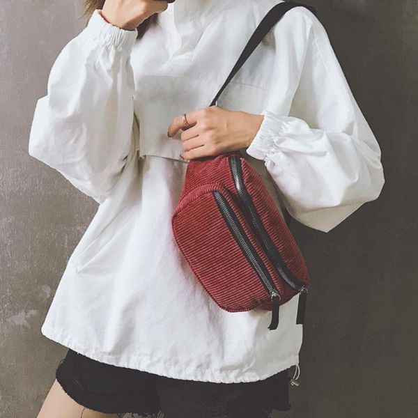 waist bags vintage women corduroy pack girls chest pouch belt simple fashion messenger shoulder fanny heuptas pochete
waist bags vintage women corduroy pack girls chest pouch belt simple fashion messenger shoulder fanny heuptas pochete