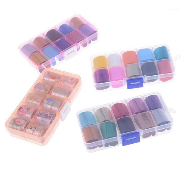 10pcs/1box holographic nail foil flower starry sky manicure stickers decals kit foils transfer sticker1, Black
10pcs/1box holographic nail foil flower starry sky manicure stickers decals kit foils transfer sticker1, Black