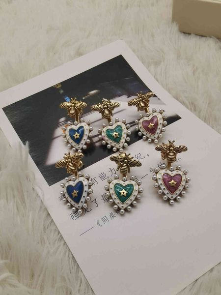 jewelry 21 trendy love color matching old temperament bee brass design earrings female, Silver
jewelry 21 trendy love color matching old temperament bee brass design earrings female, Silver