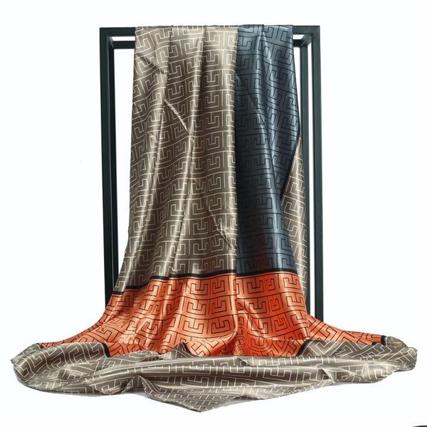scarves brand designer silk scarf women square 90*90cm foulard femme bandanna shawl satin hijab head haar sjaal lady 2021, Blue;gray
scarves brand designer silk scarf women square 90*90cm foulard femme bandanna shawl satin hijab head haar sjaal lady 2021, Blue;gray