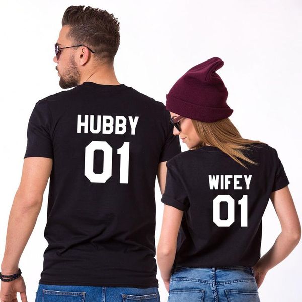 women's t-shirt wifey & hubby shirt 01 and matching couples his hers anniversary gifts tumblr lover t, White
women's t-shirt wifey & hubby shirt 01 and matching couples his hers anniversary gifts tumblr lover t, White