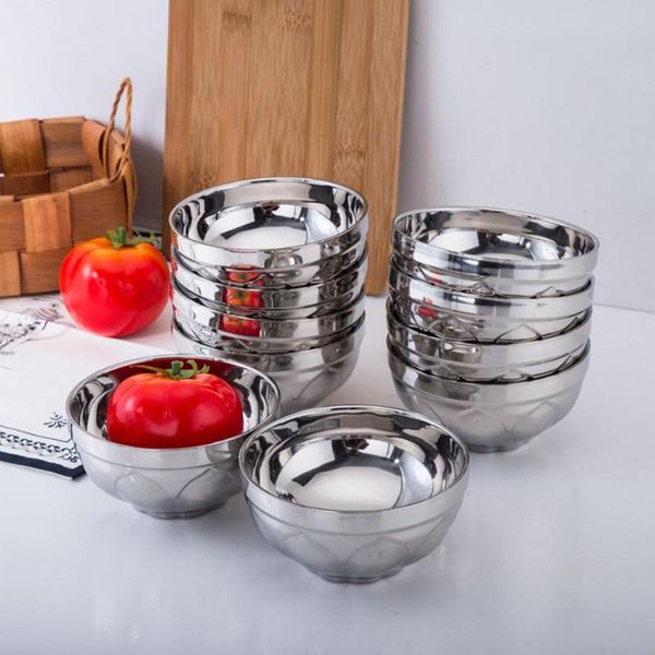 stainless steel bowl rice reusable double wall insulated non-slip noodles soup container kitchen tableware bowls
stainless steel bowl rice reusable double wall insulated non-slip noodles soup container kitchen tableware bowls
