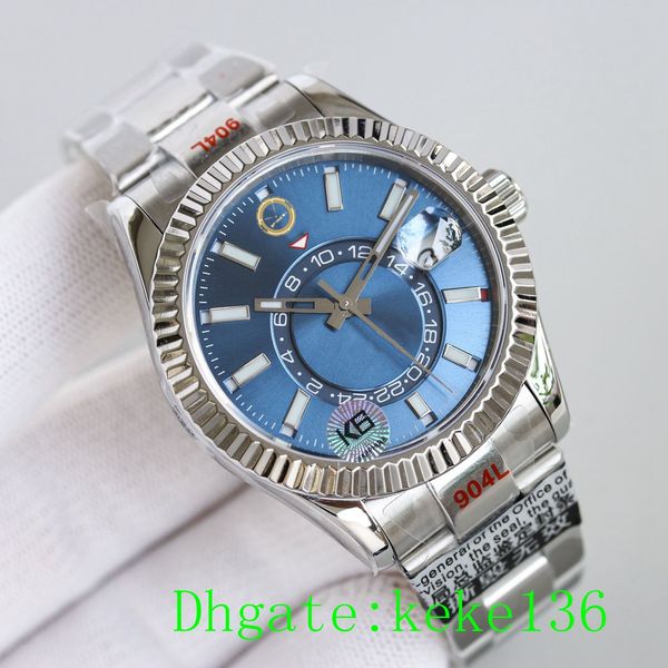 3 colors men watch wristwatches 326934 42mm stainless steel 904l eta cal.9100 movement gmt month calendar work luminescent automatic mechani, Slivery;brown
3 colors men watch wristwatches 326934 42mm stainless steel 904l eta cal.9100 movement gmt month calendar work luminescent automatic mechani, Slivery;brown