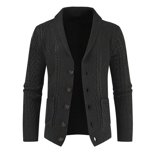 men's sweaters 2021 sweater coat men autumn winter warm lapel single-breasted knitwear cardigan male casual fashion thick loose, White;black
men's sweaters 2021 sweater coat men autumn winter warm lapel single-breasted knitwear cardigan male casual fashion thick loose, White;black