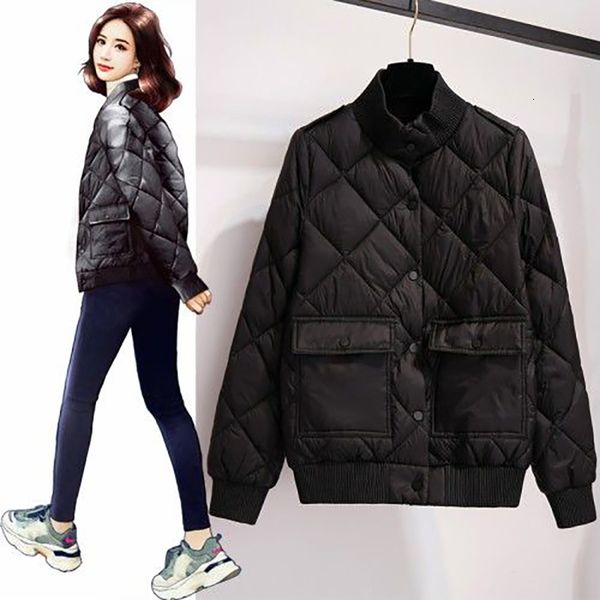 women's down & parkas vangull ultra light cotton jacket women short single breasted coat lightweight warm slim long sleeve outerwear, Black
women's down & parkas vangull ultra light cotton jacket women short single breasted coat lightweight warm slim long sleeve outerwear, Black