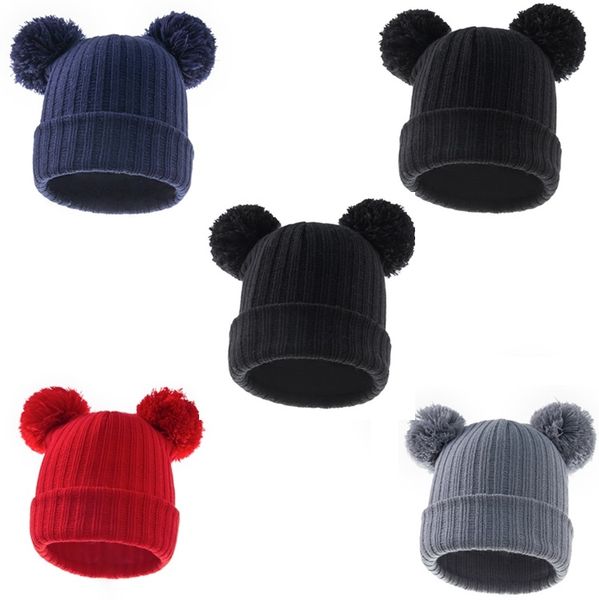 children winter fashion wool hat solid color double ball baby hats warm drawstring knitted cap zc575, Yellow
children winter fashion wool hat solid color double ball baby hats warm drawstring knitted cap zc575, Yellow