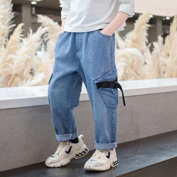 trousers children solid color kids boy fashion big pocket pants teenage spring autumn elastic waist jeans 5 6 7 8 9 10 11 12 13y, Blue
trousers children solid color kids boy fashion big pocket pants teenage spring autumn elastic waist jeans 5 6 7 8 9 10 11 12 13y, Blue