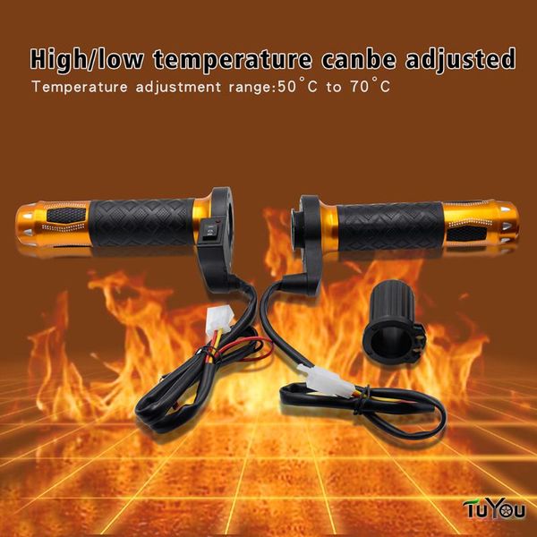handlebars motorcycle luxury smart three-speed thermostat electric heating grip with shirong aluminum alloy tricolor optional
handlebars motorcycle luxury smart three-speed thermostat electric heating grip with shirong aluminum alloy tricolor optional