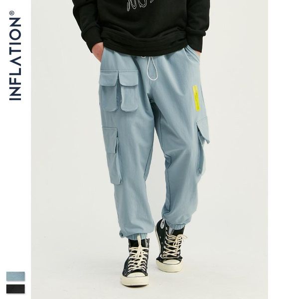men's pants cinessd clothes autumn and winter personality function three-dimensional multi-pocket strip-and-tie leisure windshirts, Black
men's pants cinessd clothes autumn and winter personality function three-dimensional multi-pocket strip-and-tie leisure windshirts, Black