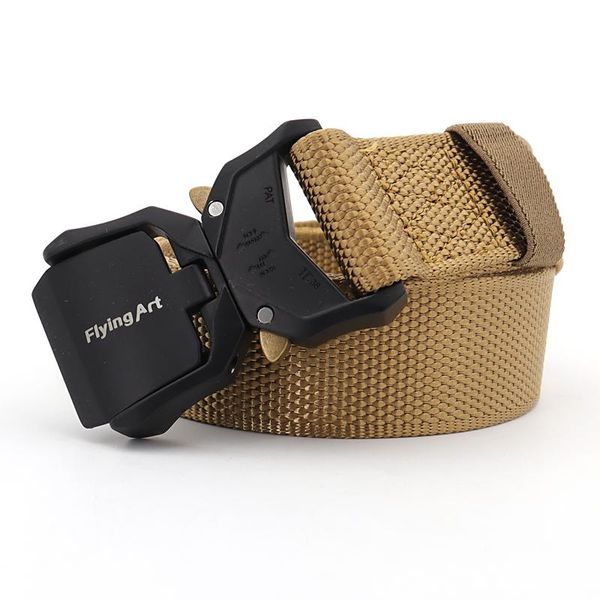 belts flying art 2021 quick release aluminum alloy men's canvas tactical women 1.5' 3.8cm customizable logo nylon outdoor belt, Black;brown
belts flying art 2021 quick release aluminum alloy men's canvas tactical women 1.5' 3.8cm customizable logo nylon outdoor belt, Black;brown