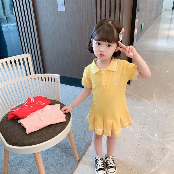 girls preppy style dresses summer fashion baby turn-down collar dress kids child clothing girl's, Red;yellow
girls preppy style dresses summer fashion baby turn-down collar dress kids child clothing girl's, Red;yellow