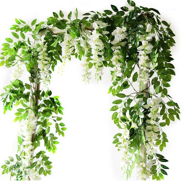 silk artificial flowers rattan string vine with green leaves for home wedding garden decoration hanging garland wall decor decorative & wrea
silk artificial flowers rattan string vine with green leaves for home wedding garden decoration hanging garland wall decor decorative & wrea
