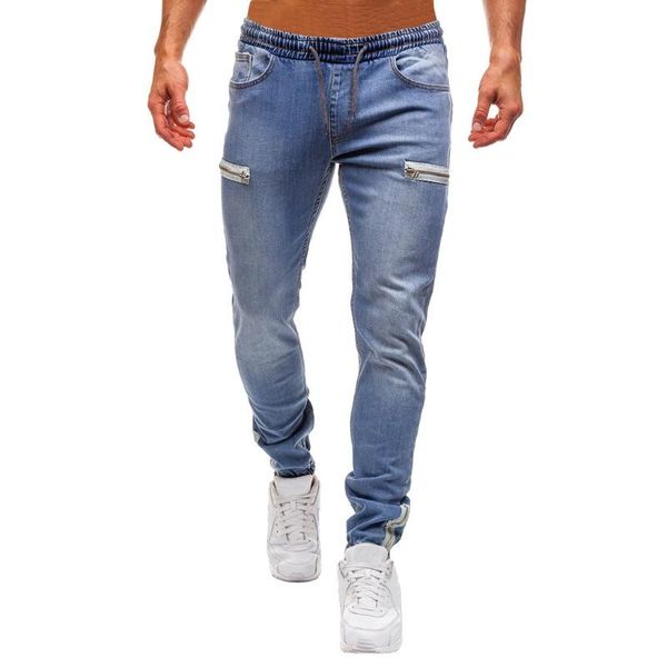 men's pure color denim pants cotton hole hip hop work trousers jeans skinny men plus size four seasons jeans#g30, Black
men's pure color denim pants cotton hole hip hop work trousers jeans skinny men plus size four seasons jeans#g30, Black