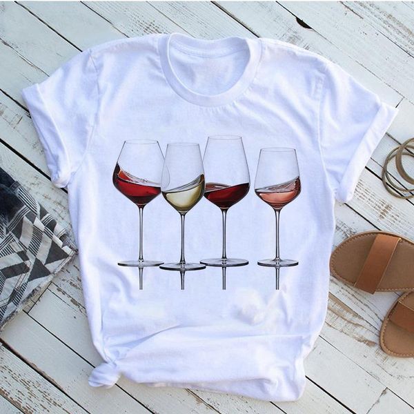 women's t-shirt wine glass women tshirt lady yong girl higher quality tee funny t shirt printed camiseta mujer short sleeve, White
women's t-shirt wine glass women tshirt lady yong girl higher quality tee funny t shirt printed camiseta mujer short sleeve, White