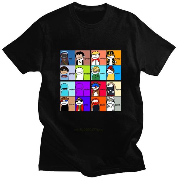 men's t-shirts stlye dream smp smile oversized male korean t shirts hip hop clothing printing tshirts mens aesthetic graphic streetwear, White;black
men's t-shirts stlye dream smp smile oversized male korean t shirts hip hop clothing printing tshirts mens aesthetic graphic streetwear, White;black
