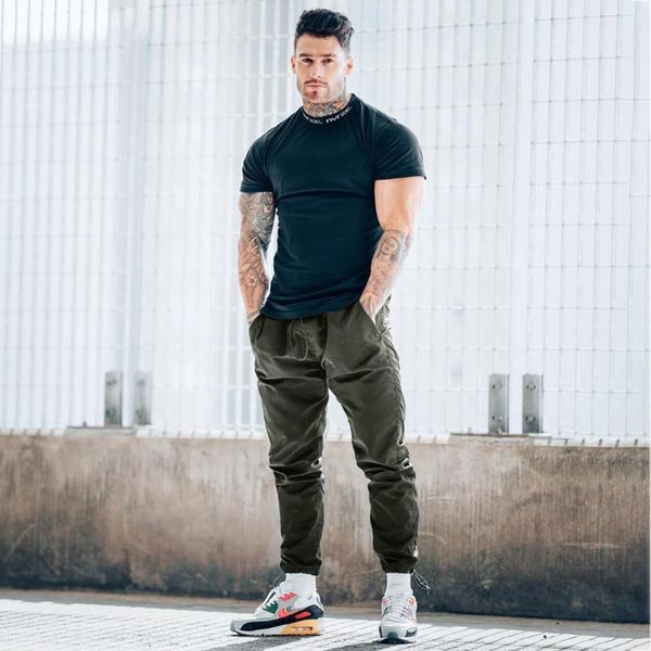 men's pants cargo pant 2021 spring and summer daily street style jogging sports fashion casual all-match, Black 
men's pants cargo pant 2021 spring and summer daily street style jogging sports fashion casual all-match, Black