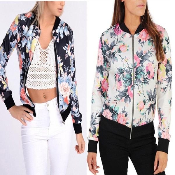 women's jackets autumn print bomber jacket women flowers pocket zipper up retro coat long sleeve fashion casual clothes, Black;brown
women's jackets autumn print bomber jacket women flowers pocket zipper up retro coat long sleeve fashion casual clothes, Black;brown