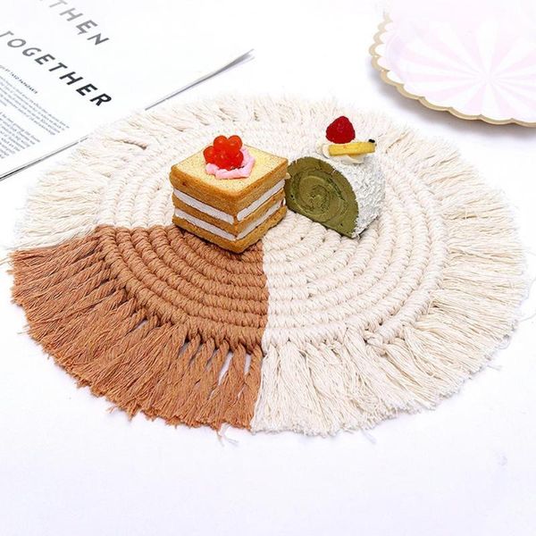 mats & pads 3 colors great handmade coffee cup pad cotton rope round coasters eye-catching for kitchen
mats & pads 3 colors great handmade coffee cup pad cotton rope round coasters eye-catching for kitchen