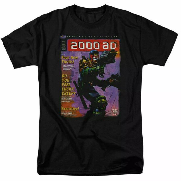judge dredd 1067 comic book cover t shirt licensed comic book tee black, White;black
judge dredd 1067 comic book cover t shirt licensed comic book tee black, White;black