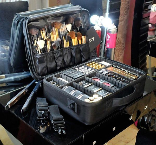 cosmetic bags & cases 2021 professional empty makeup organizer bolso mujer case travel large capacity storage bag suitcases
cosmetic bags & cases 2021 professional empty makeup organizer bolso mujer case travel large capacity storage bag suitcases