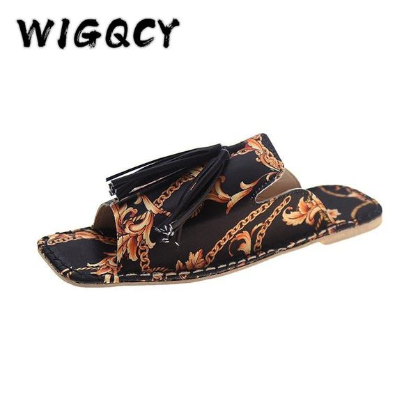 slippers print women's sandals fashion tassels summer shoes brand beach slides retro for women flat slipper outdoor, Black
slippers print women's sandals fashion tassels summer shoes brand beach slides retro for women flat slipper outdoor, Black