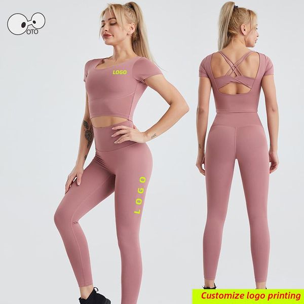 yoga outfit high stretch quick dry 2 pcs running set women short sleeve suit build in bra gym shirts & tights training tracksuit custom
yoga outfit high stretch quick dry 2 pcs running set women short sleeve suit build in bra gym shirts & tights training tracksuit custom