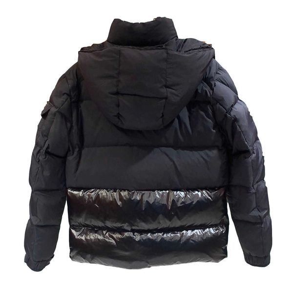 french luxury mens down jacket stylist coat parka double-layer liner pure color hoodle thicken winter jackets men, Black
french luxury mens down jacket stylist coat parka double-layer liner pure color hoodle thicken winter jackets men, Black