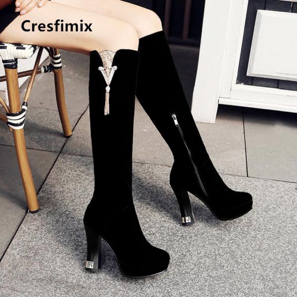 boots cresfimix women fashion black over knee heel lady cool red winter autumn bottes femmes a6073
boots cresfimix women fashion black over knee heel lady cool red winter autumn bottes femmes a6073