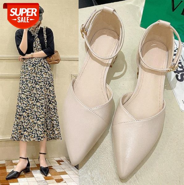 pointed toe fashion sandals women european and american style cowhide thick heel pumps #y66v, Black
pointed toe fashion sandals women european and american style cowhide thick heel pumps #y66v, Black
