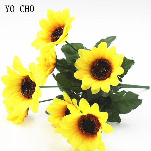 decorative flowers & wreaths drop sunflowers artificial wedding bouquet exquisite sunflower aritificial flores decoration for garden home pa
decorative flowers & wreaths drop sunflowers artificial wedding bouquet exquisite sunflower aritificial flores decoration for garden home pa