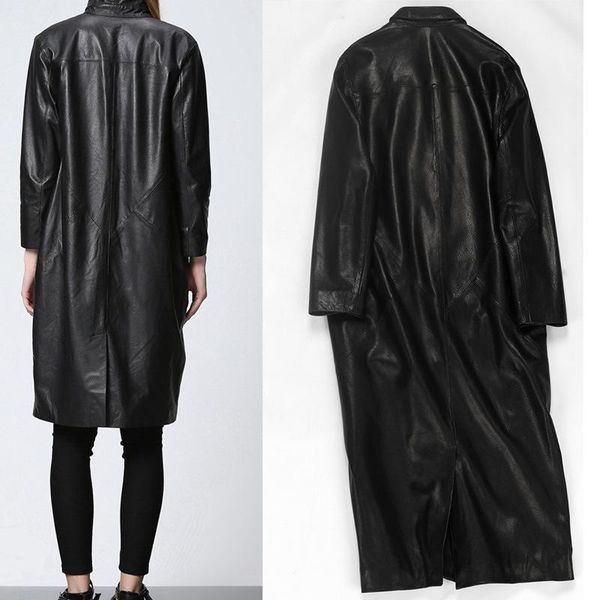 women's leather & faux coat jacket genuine sheepskin long blazer jackets women spring autumn windbreaker 8058 yy525, Black 
women's leather & faux coat jacket genuine sheepskin long blazer jackets women spring autumn windbreaker 8058 yy525, Black